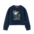 Sudadera para Niña Color Azul Marino Motivo Life