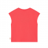 Camiseta para Niña en Color Coral Motivo Happines Day