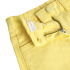 Short Básico para Niña en Color Amarillo