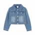 Cazadora Vaquera para Niña en Color Azul