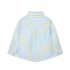 Camisa de Lino para Niño con Listas en Azul y Amarillo