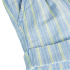 Bermuda de Lino para Niño con Listas en Azul y Amarillo