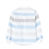 Camisa de Lino con Rayas en Manga Larga para Niño