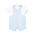 Conjunto para Bebé de Peto y Camiseta con Cuello