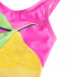 Bañador para Niña en Fucsia con Dibujo de Limón