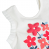 Camiseta para Niña con Estampado de Flores