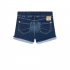Bermuda Vaquera para Niño en Color Azul