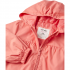 Parka para Niña en Color Coral