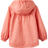 Parka para Niña en Color Coral