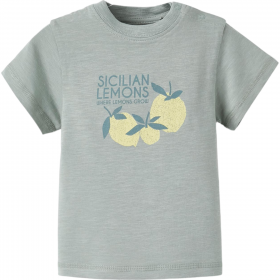 Camiseta de Manga Corta para Bebé Colección Limón