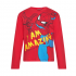 Camiseta algodón Spiderman Rojo y Azul