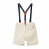 Pantalón Chino Beige Tirantes Bebé