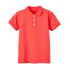Polo Niño Manga corta color rojo