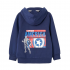 Sudadera Marvel Capucha Azul Marino