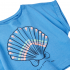 Camiseta Corta Azul Motivo Concha