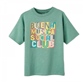 Camiseta Manga Corta "Buena Música Social Club"