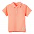 Polo Naranja Bebé Niño Manga Corta