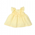 Vestido Bebé Tejido Bambula Amarillo