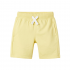 Pantalón Corto Niño Algodón Amarillo