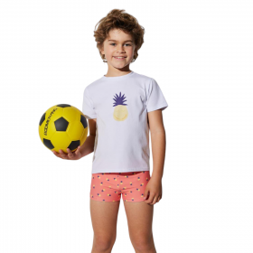Bañador y Camiseta Niño modelo piña