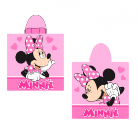 Poncho toalla Minnie Disney algodón