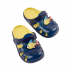 Zueco Playa Azul Marino y Amarillo Motivo Pescado Bebé