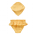 Braguita Bikini Bordada Color Mostaza