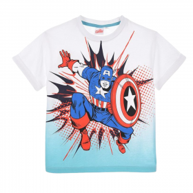Camiseta manga corta algodón de Avengers