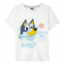 Camiseta Corta algodón Bluey Niña