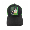 Gorra One Piece Trucker Zoro Negra y Verde