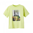 Camiseta Niño Amarillo Flúor "Green Future"