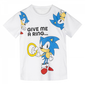Camiseta manga Corta Sonic algodón