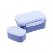 Tupper Hermético Con Placa Refrigerante Azul