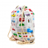 Saco Mochila Tela con Cuerdas Coches Little Motors