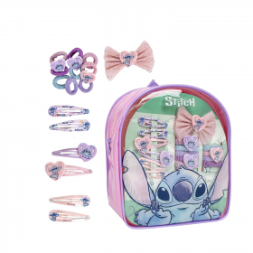 Set de belleza bolsito mochila stitch