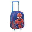 Mochila infantil Spiderman 3D con carro