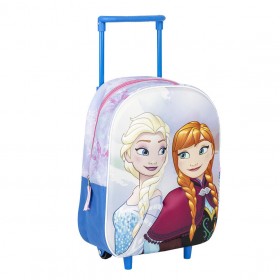 Mochila Infantil trolley 3d Frozen