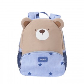 Mochila Guardería Oso Tonos Vaqueros