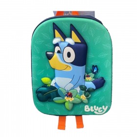 Mochila con relieve 3D Leaves Bluey 30cm