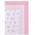 Pack 3 Muselinas Rosa Bebé