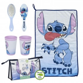 Kit Neceser de Aseo Viaje Stitch con Accesorios