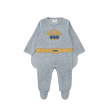 Pijama Pelele Bebé Batman Capa Extraíble