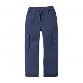 Pantalón Cargo Azul Marino Goma cintura