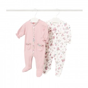 Pack 2 Pijamas Pelele Mayoral Flores