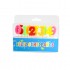 Pack 10 velas de cumpleaños números