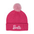 Conjunto Gorro y Guantes de punto Barbie