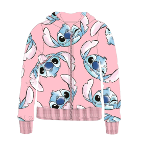 Sudadera Stitch Con Cremallera