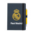 Cuaderno con  Bolígrafo Proyector Real Madrid