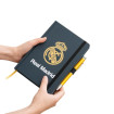 Cuaderno con  Bolígrafo Proyector Real Madrid