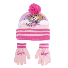 Conjunto Gorro y Guantes Skye Patrulla Canina